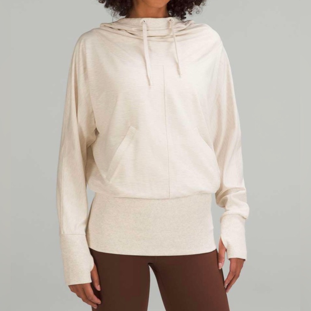 #203 Lululemon Throwback Flashback Pullover Ivory… - image 1